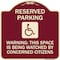 Signmission Reserved Parking Warning This Space Is Being Watched by Concerned Citizens, A-DES-BU-1818-22994 A-DES-BU-1818-22994 - alternate 1